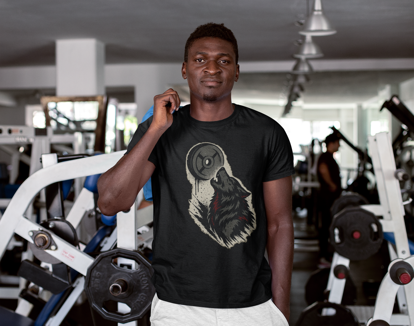 Iron Wolf – Comfort Colors 1717 Gym T-Shirt