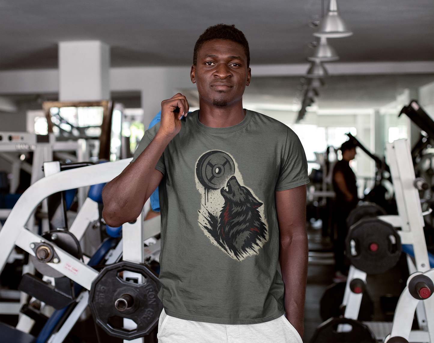 Iron Wolf – Comfort Colors 1717 Gym T-Shirt