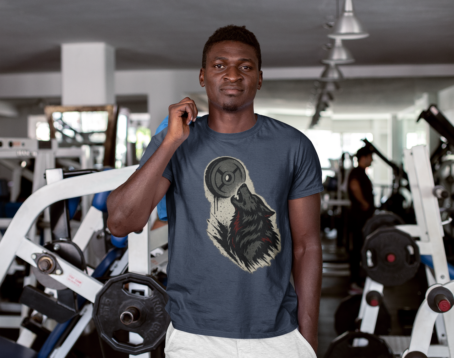 Iron Wolf – Comfort Colors 1717 Gym T-Shirt
